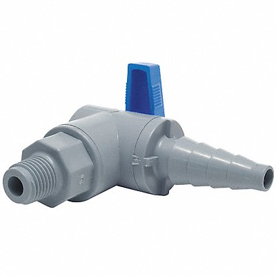 GRAINGER PVC6574MTBF Manual 2-Way Ball Valve NPT PVC