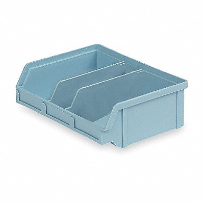 LEWISBINS PB22XLtBlue Hng and Stk Bn Light Blue PP 2.875 in