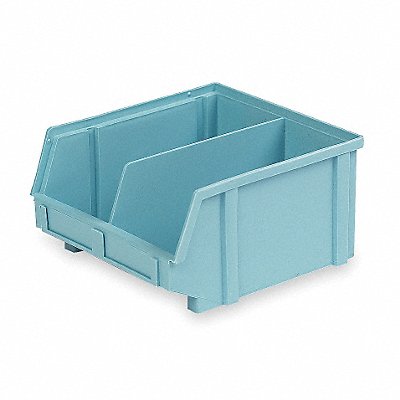 LEWISBINS PB31XLtBlue Hang and Stack Bin Light Blue PP 5 in