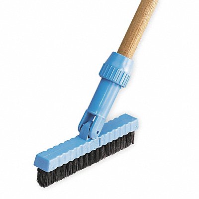 TOUGH GUY 3CPH2 Swivel Tile and Grout Brush 8 in Brush L