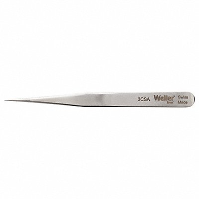EREM 3CSA Tweezers SS Straight 4 1/4 L