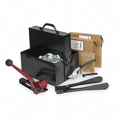 GRAINGER 3CTW8 Steel Strapping kit High Tensile 1/2