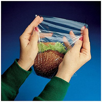 GRAINGER 3CTZ2 Sandwich Bag Flip Top 6 3/4 in L PK2000