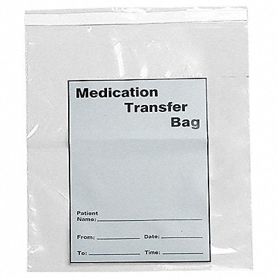 GRAINGER 3CUF8 Biohazard Bags 1/2 gal Clear PK1000