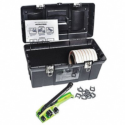 GRAINGER 3CUN6 Plastic Strapping Kit High Tensile 3/4