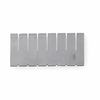 METRO MBA166 Long Drawer Tote Divider 5-7/8 H Gry