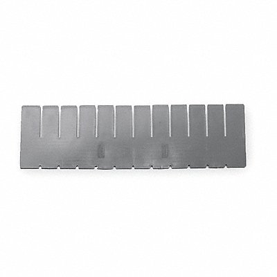 METRO MBA167 Short Drawer Tote Divider 5-7/8 H Gry
