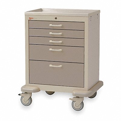 METRO MBX3110TLDT Medical Cart Steel/Polymer Lt./Dk.Taupe