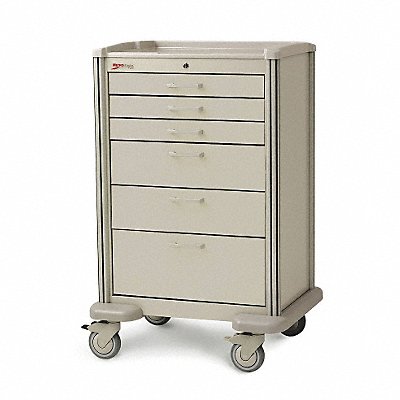 METRO MBX4101TLLT Medical Cart Steel/Polymer Light Taupe