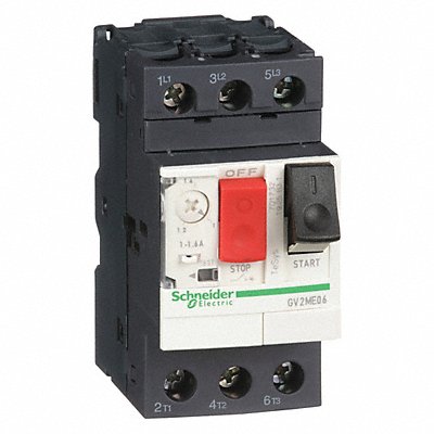 SCHNEIDER GV2ME06 Manual Motor Starter IEC Push Button Therm