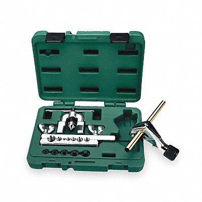 WESTWARD 3CYT7 Flaring and Cutting Set Double 8 Pc