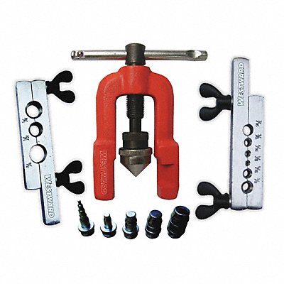 WESTWARD 3CYU4 Flaring and Swaging Tool 1/8-3/4 In