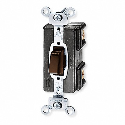 HUBBELL HBL1281 Wall Switch Ivory 20 A Side Single Pole