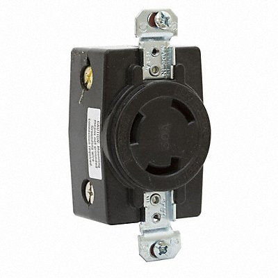 HUBBELL HBL3330 Lck Recept 30 A Blk Nylon NoNEMA 1Gng