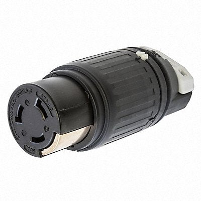 HUBBELL HBL3764C LckCon Strt 50 A Blk White Nyl Non-NEMA