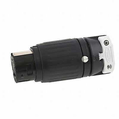 HUBBELL HBL7764C LckCon Strt 50 A Blk White Nyl Non-NEMA
