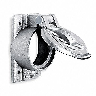 HUBBELL WIRING DEVICE-KELLEMS HBL7770 Weatherproof Cover Vertical Self Closing