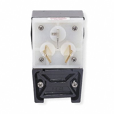 HUBBELL HBL7977 Agl Strt Blade Plug Blk 50 A Stnd 10-50P
