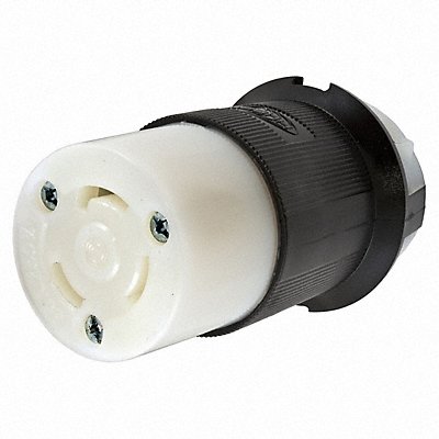 HUBBELL HBL3333GC Connector 250VAC 30A 2P 3W