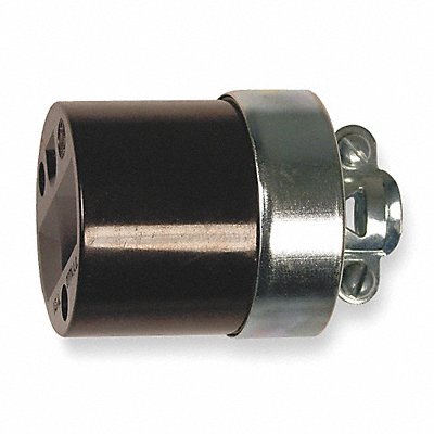 HUBBELL HBL5324 Straight Blade Connector Brown 2P3W Elastomer 7-15R