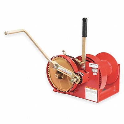 THERN M452 Hand Winch Spur Gear No Brake 4000 lb.