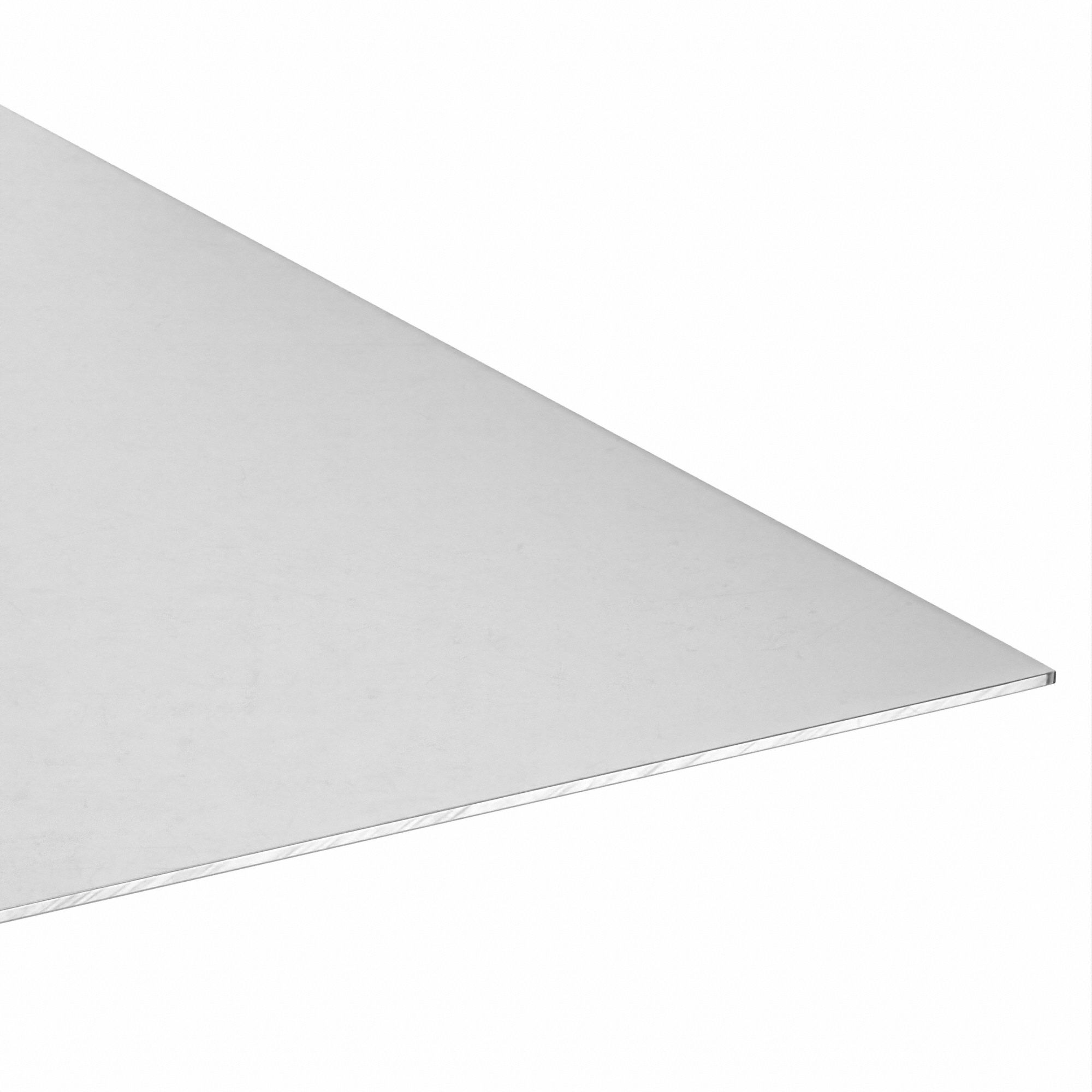 GRAINGER 03P188X1224 Aluminum Sheet 3003 24 in Overall L