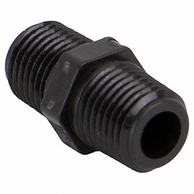 GRAINGER NIP025SH Hex Nipple 1/4 in Schedule 80 MNPT