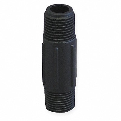 GRAINGER NIP1504 Nipple 1 1/2 x 4 In MNPT Poly Black