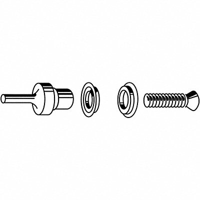 MERIT 8834125003 Arbor Hole Shank Adaptor 4 to 8 in