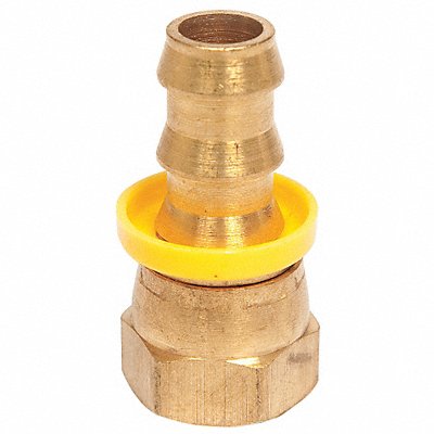 CONTINENTAL PBJCFX0808 Push on Hose Fitting 1/2 x1/2 BarbxJIC