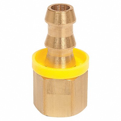 CONTINENTAL PBNPF0808 Push on Hose Fitting 1/2 x1/2 BarbxNPTF