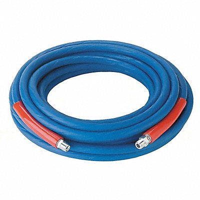 CONTINENTAL NPB4K038050MMS Pressure Washer Hose Blue 50 ft L