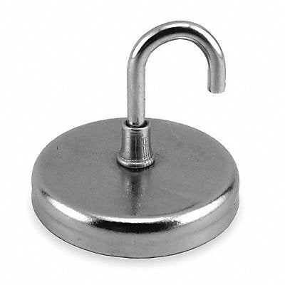 GRAINGER 3DXY3 Single Point Hook Neodymium 40 lb.