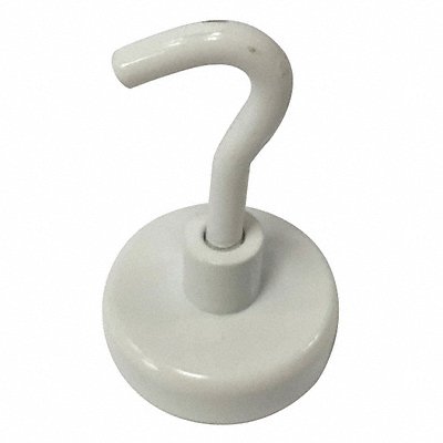 GRAINGER 3DXY6 Single Point Hook Ceramic 9 lb.