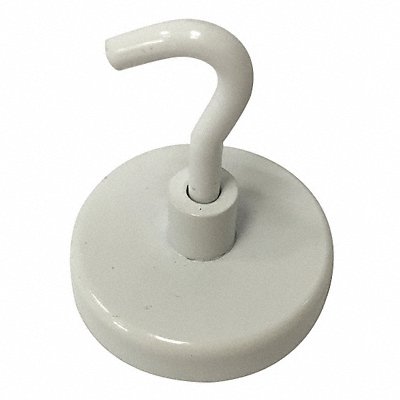GRAINGER 3DXY8 Single Point Hook White 14 Lb