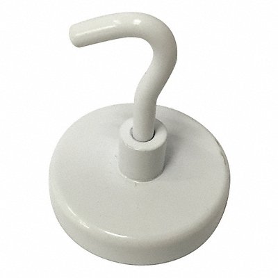 GRAINGER 3DXY9 Single Point Hook Ceramic 14 lb PK2