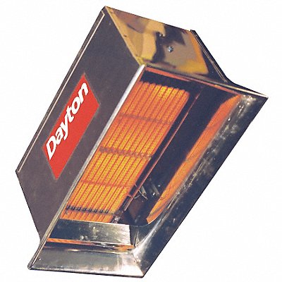 DAYTON 5VD62 Gas Infrd Flat Panel Heater LP 30000BtuH