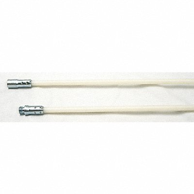 TOUGH GUY 3EDA9 Nylon Brush Rods 1/4 NPT Dia3/8 Length48