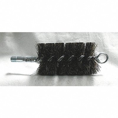 TOUGH GUY 3EDD1 Flue Brush Dia 2 1/2 1/4 MNPT Length 8