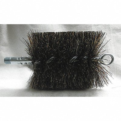 TOUGH GUY 3EDD5 Flue Brush Dia 4 1/2 1/4 MNPT Length 8