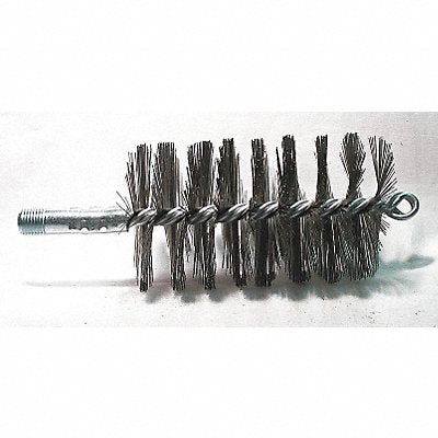 TOUGH GUY 3EDH5 Flue Brush Dia 2 3/4 1/4 MNPT Length 8