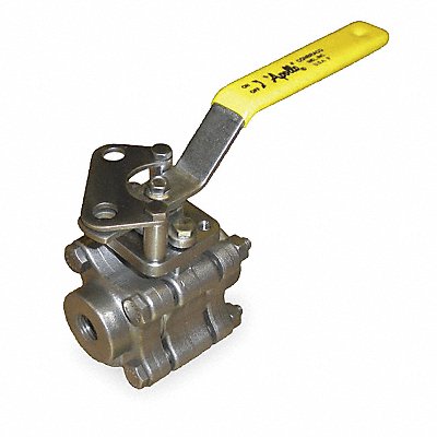 APOLLO 86B20424 Manual 2-Way Ball Valve Butt Weld SS