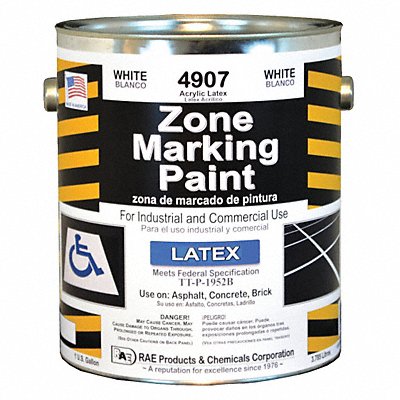 RAE 490701 Traffic Zone Marking Paint 1 gal White