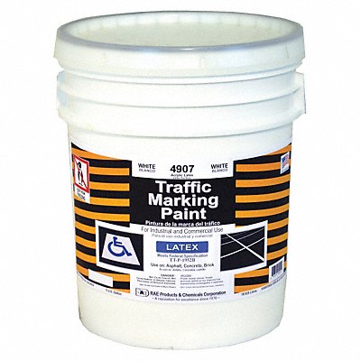 RAE 490705 Traffic Zone Marking Paint 5 gal White