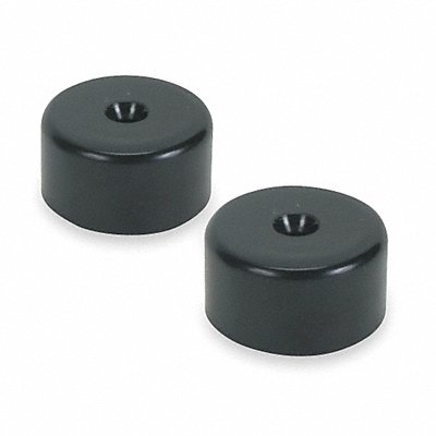 GRAINGER 3EHW6 Mag Door Holder Nylon Black Wall/Floor
