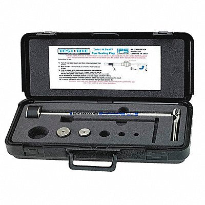 TEST-TITE 83790 Twist N Seal Kit 1 1/4 To 2 In 12 In L