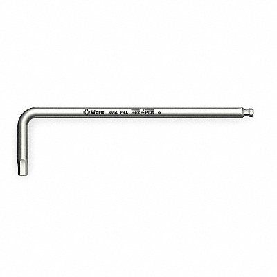 WERA 5022705001 Hex Key L Shape 6 in