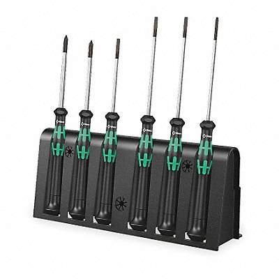 WERA 5118152001 Precision Screwdriver Set Sl/Ph 6 pcs.