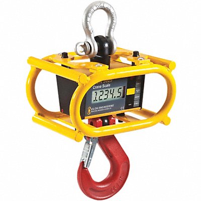 RON CRANE SCALES RON3025MCW016 Crane Scale LCD 3200 lb Cap.