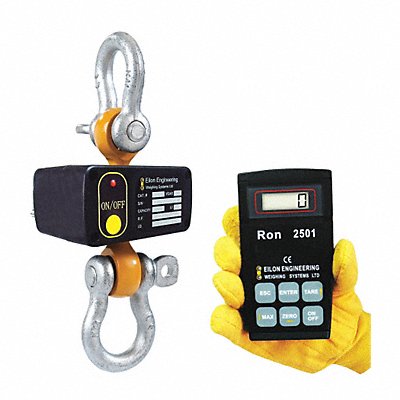 RON CRANE SCALES RON2501S05CC Crane Dyno w/Rmte Display 10 000lb.Cap